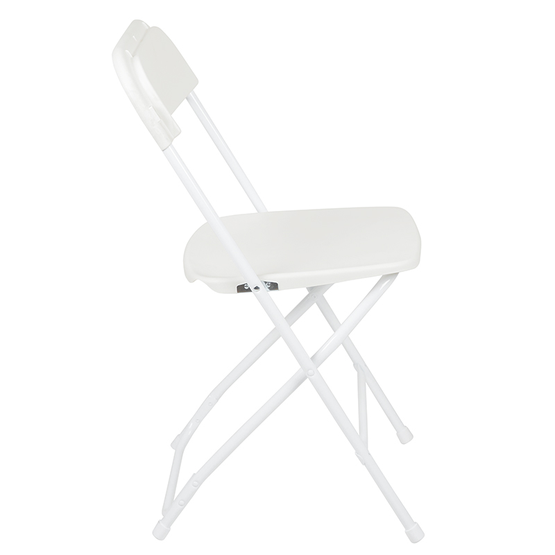 Hercules Series Plastic Folding Chair Event Lightweight Folding Chair White
