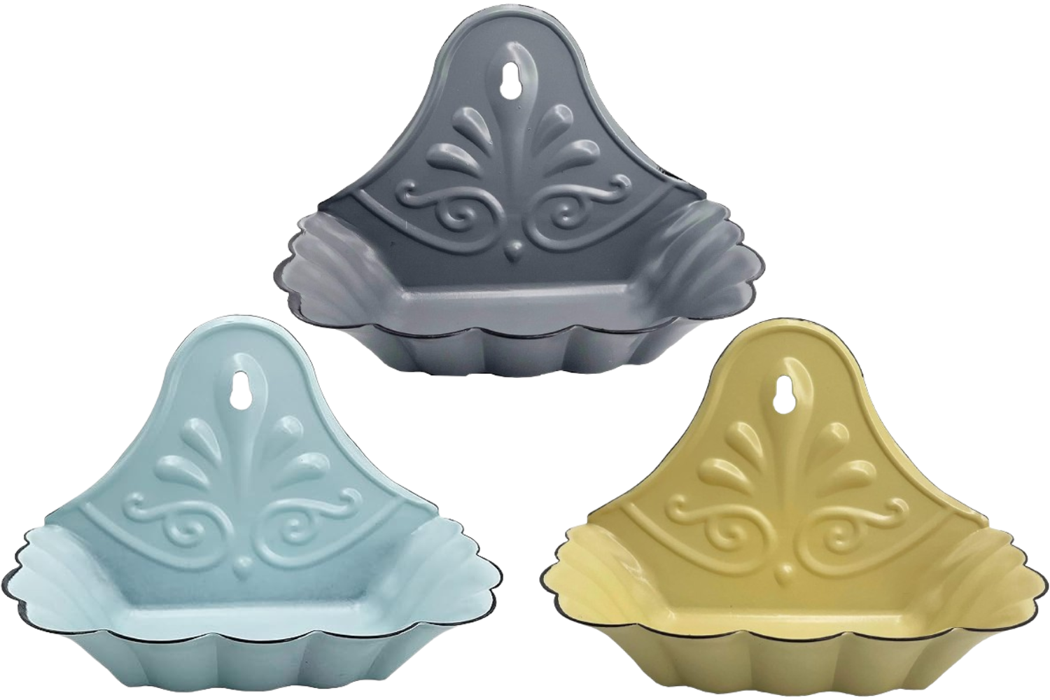 First of a Kind Enamel Metal Soap Dish, Vintage Bar Soap Tray for Bath or Kitchen - Metal Soap Holder for Bathroom, Farmhouse Decor - Soap Dish for Bar Soap - Distressed Soap Holder (Black)