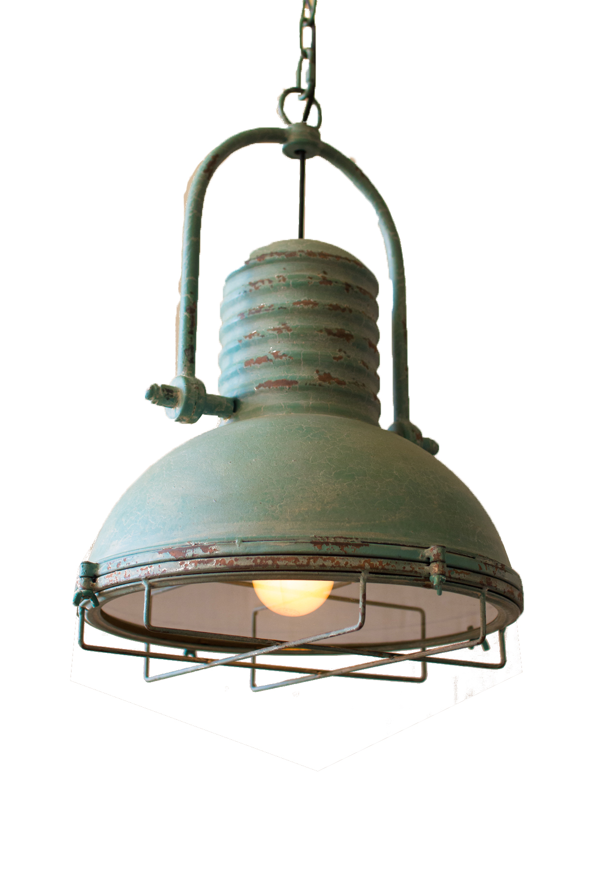Kalalou Cla1098 46 Antique Turquoise Pendant Light W Glass And Antique Turquoise Pendant Light